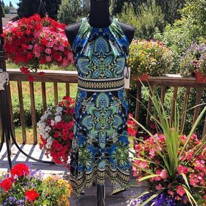 Mandala print Petite Mini dress